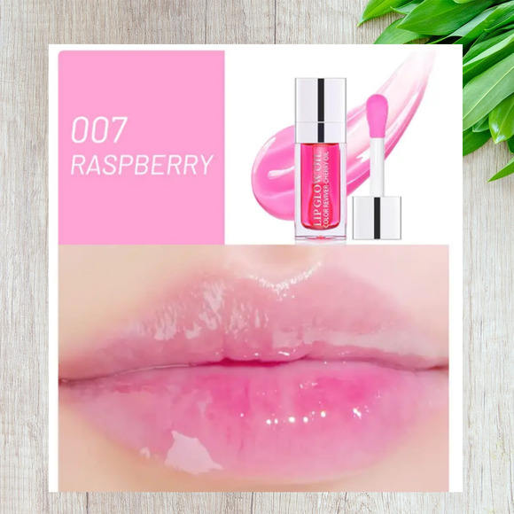 FANG Other - *NEW* Long-Lasting, Tinted, and Nourishing Lip Plumping Oil-Raspberry